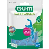 EASY FLOSSERS, Zahnseidesticks, gewachst, mint mit Reise-Etui