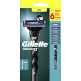 MACH3 Rasierer mit 6 Klingen