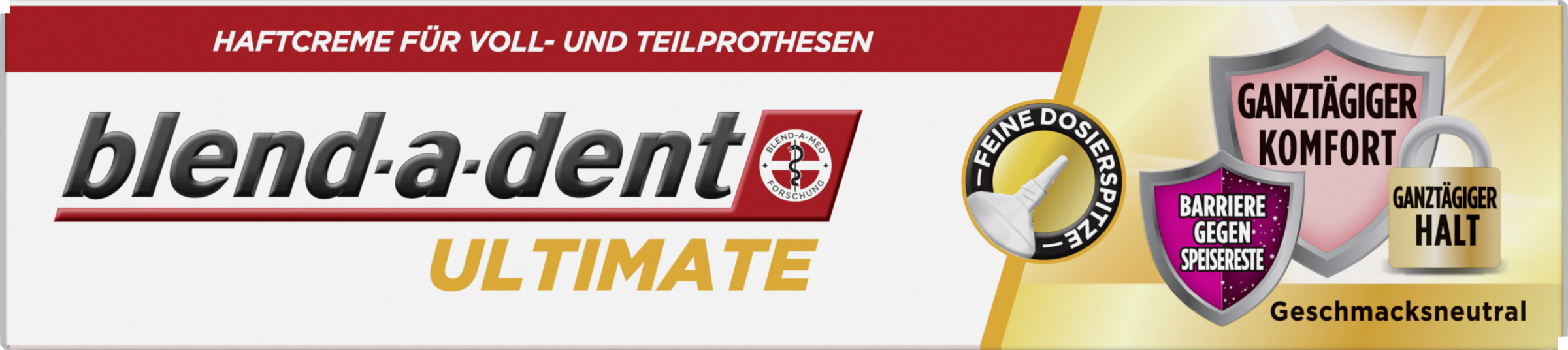 Blend-a-dent ULTIMATE Haftcreme Geschmacksneutral