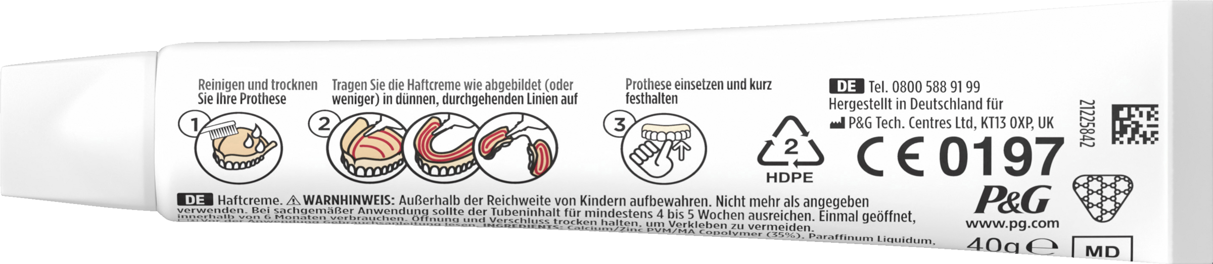 ULTIMATE Haftcreme Geschmacksneutral 2