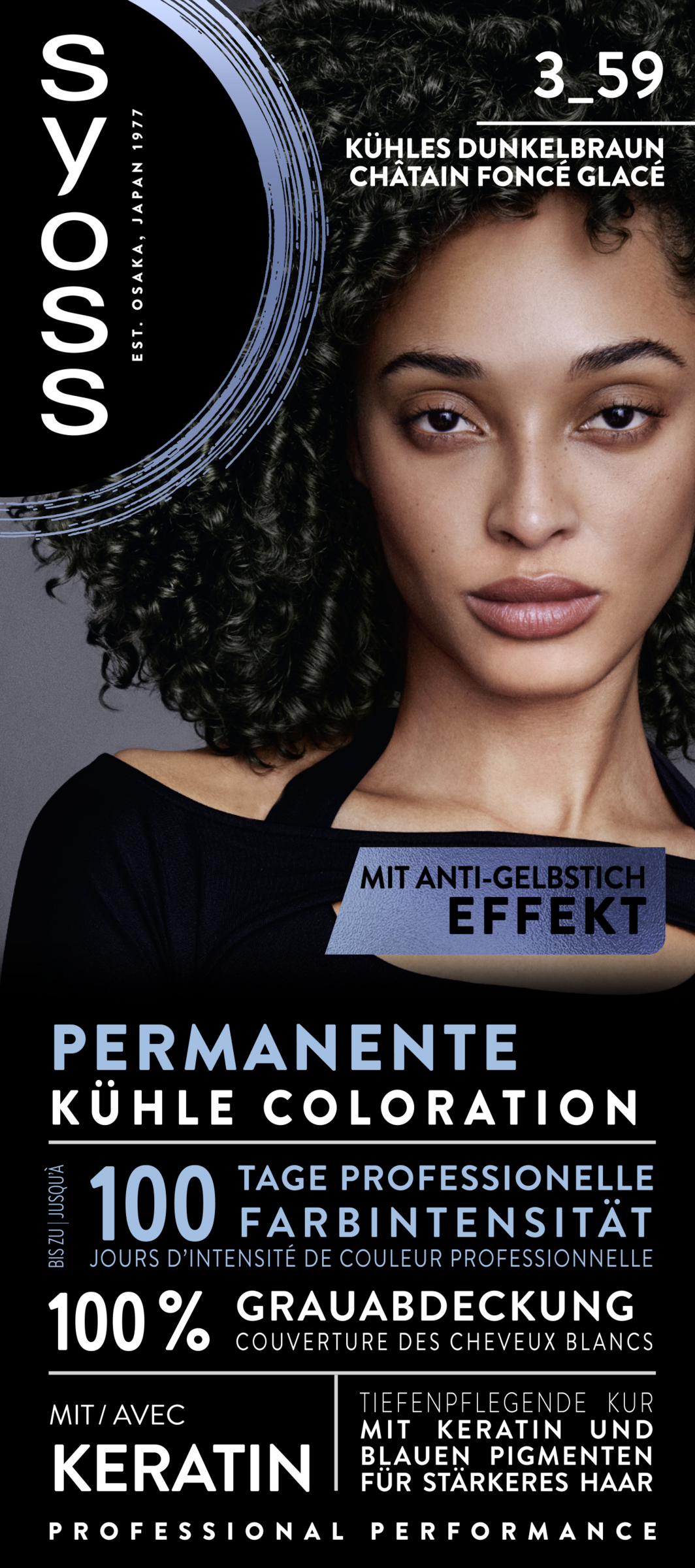 Syoss Coloration 3_59 Kühles Dunkelbraun