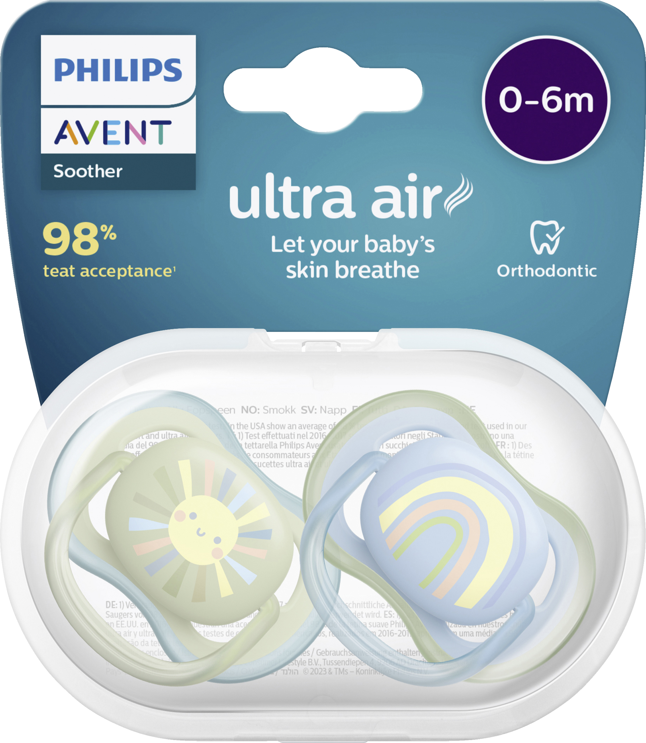 PHILIPS AVENT Ultra air Schnuller SCF085/30