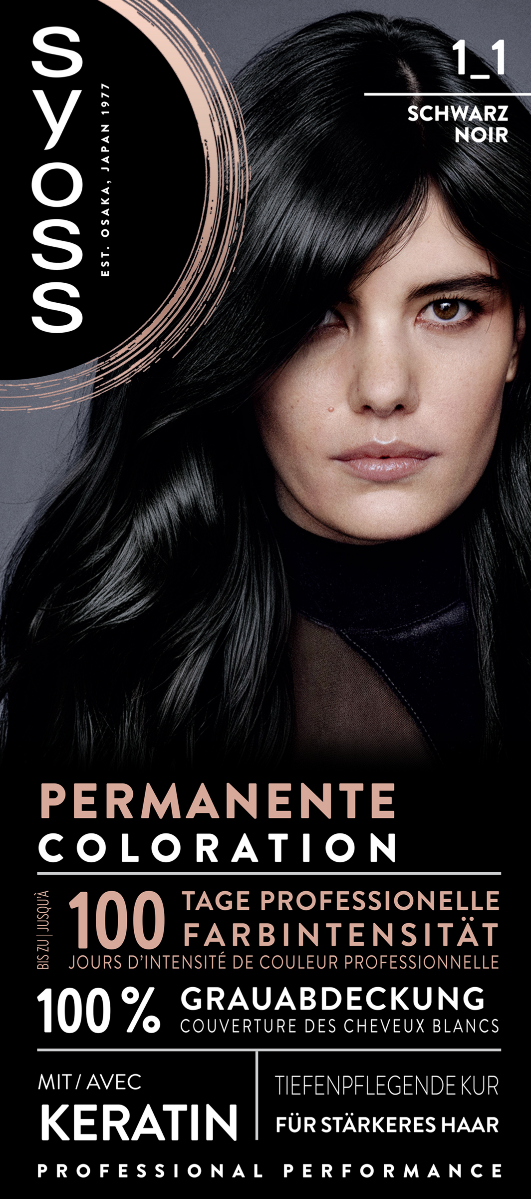 Syoss Coloration 1_1 Schwarz