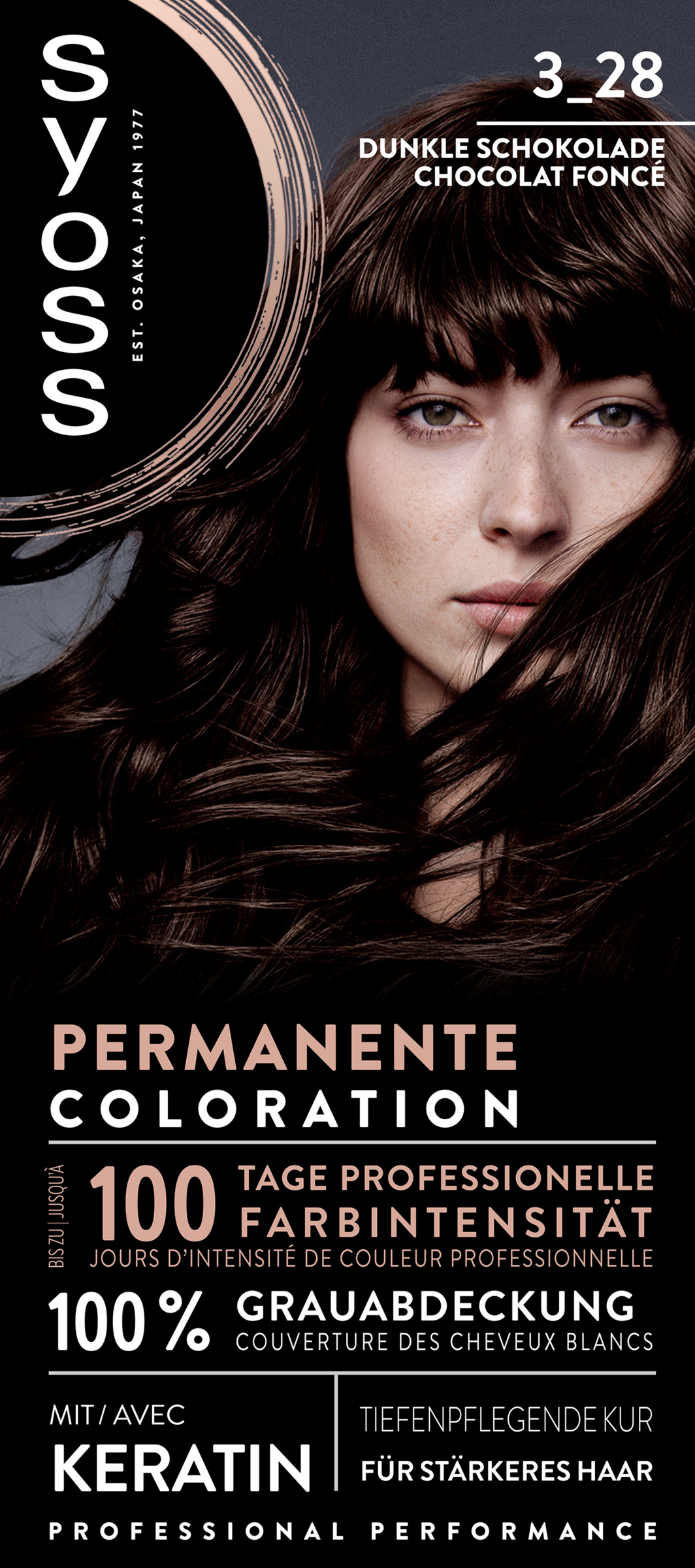 Syoss Coloration 3_28 Dunkle Schokolade