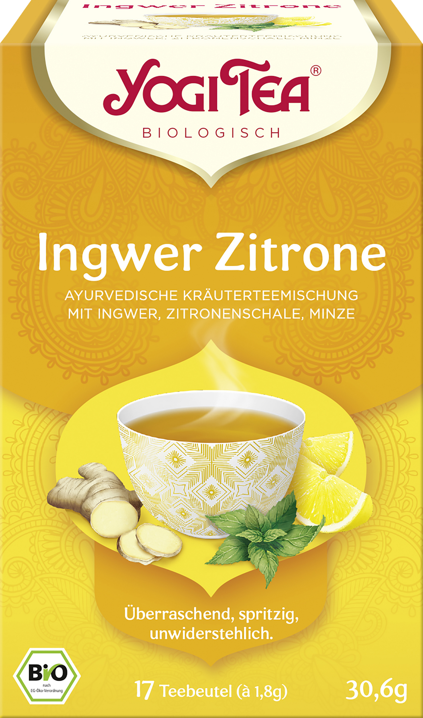 Bio Ingwer Zitrone Tee
