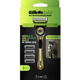 Labs Rasierer Gold mit Duschhänger