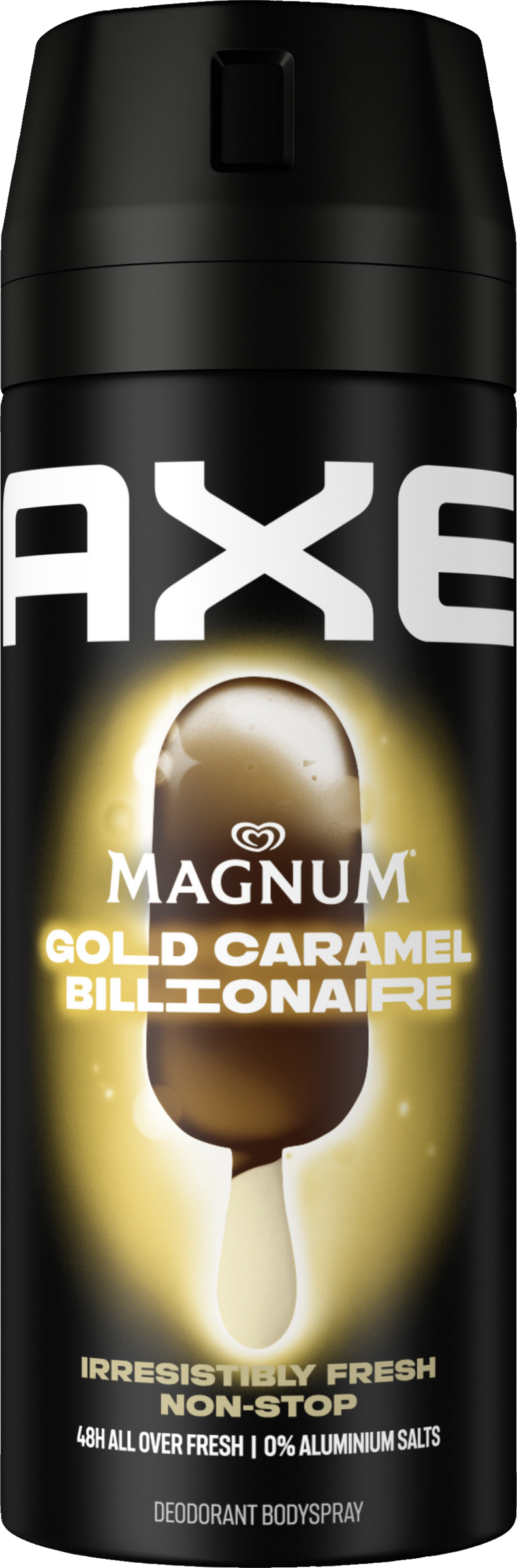 AXE Bodyspray Magnum Gold Caramel Billionaire