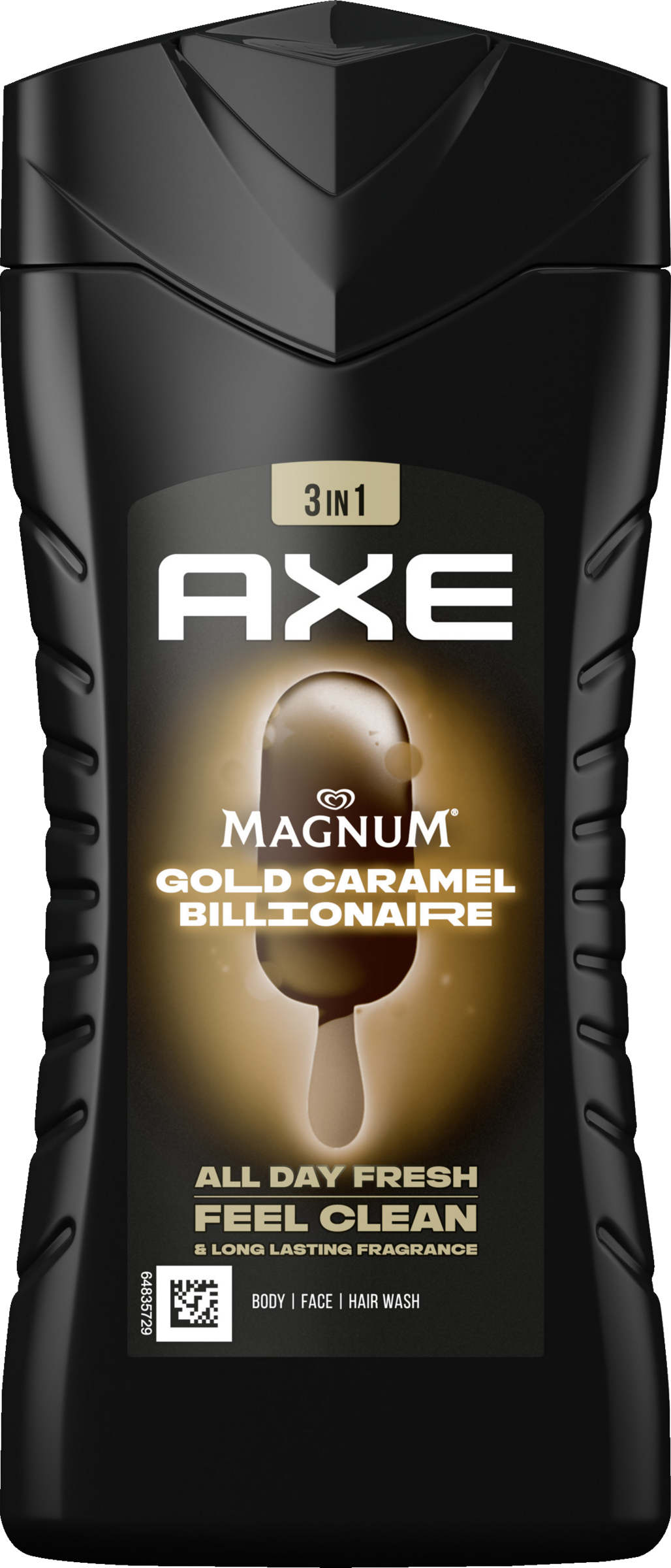 AXE 3-in-1 Duschgel & Shampoo Magnum Gold Caramel Billionaire