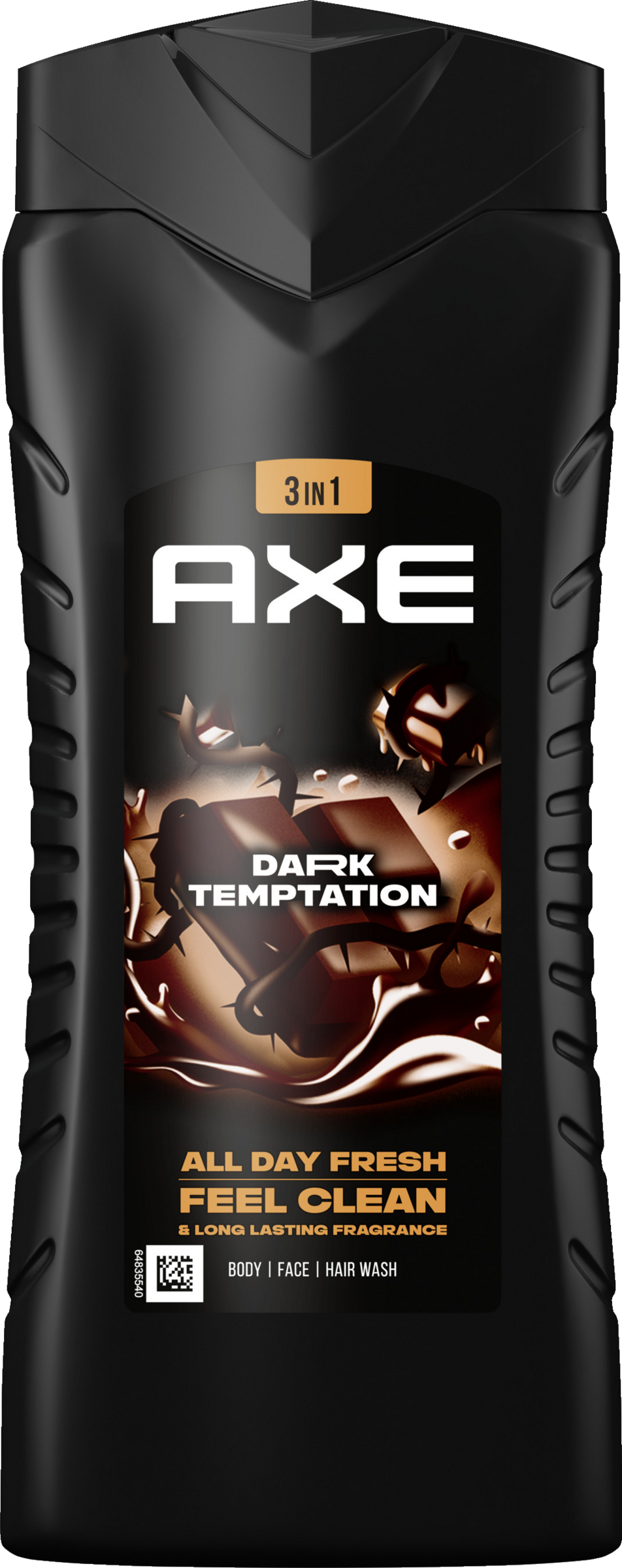 AXE 3-in-1 Duschgel & Shampoo Dark Temptation XL