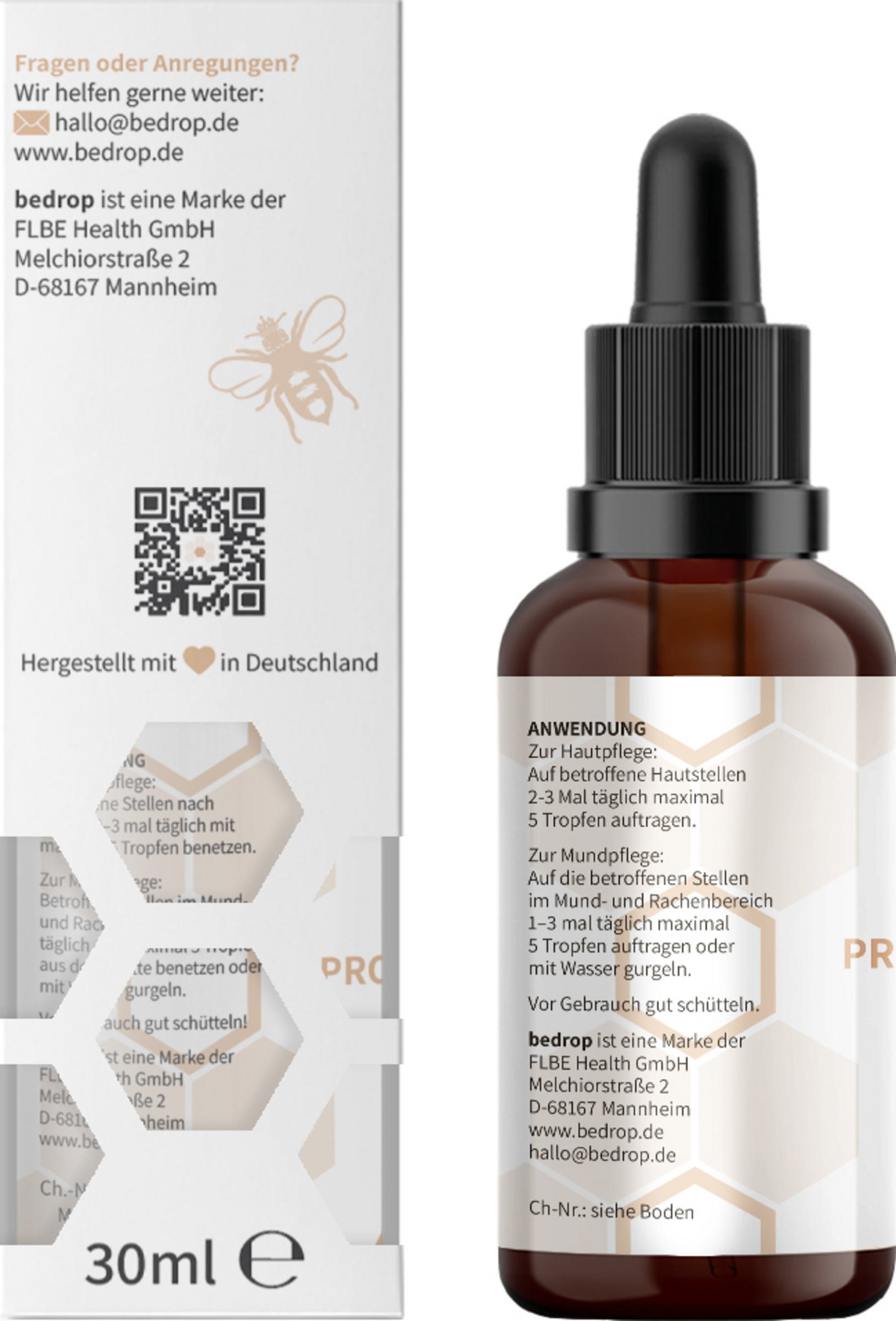 صبغة البروبوليس مع قطارة (خالية من الكحول، قابلة للذوبان في الماء) - 30 مل 7