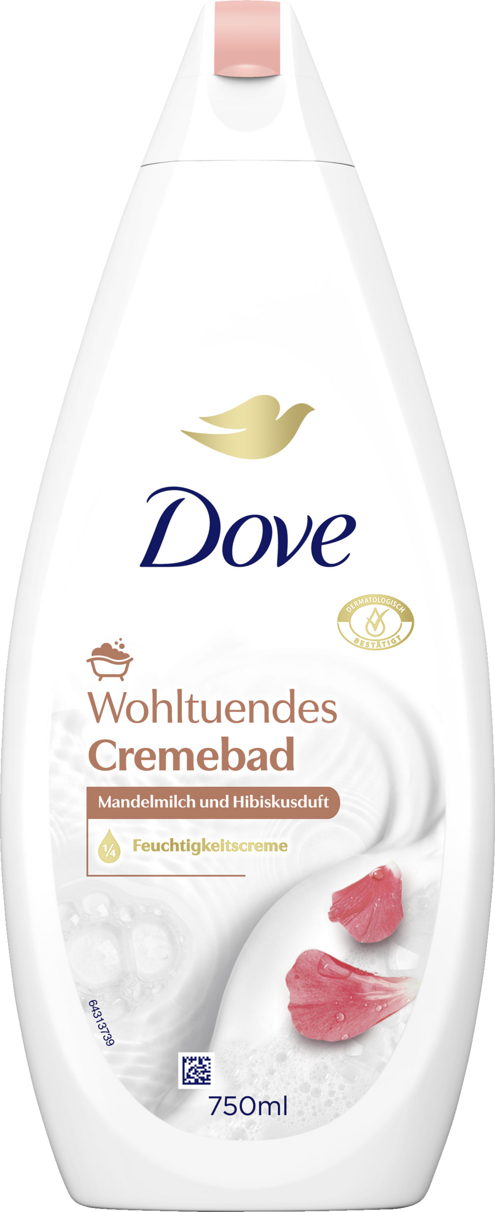 Cremebad Mandelmilch & Hibiskusduft