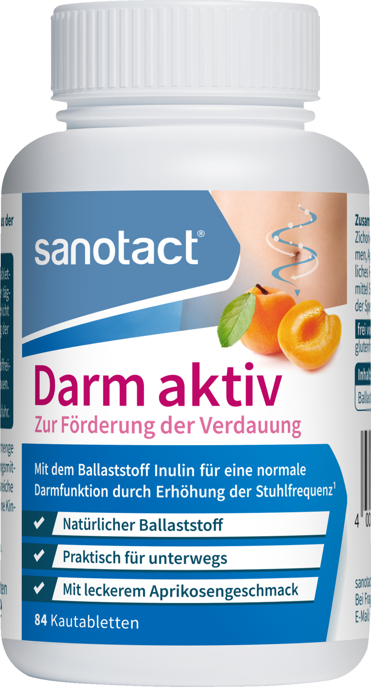 sanotact® Darm aktiv Kautabletten
