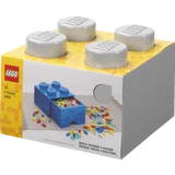 Schubladenelement 4 Noppen - Grau