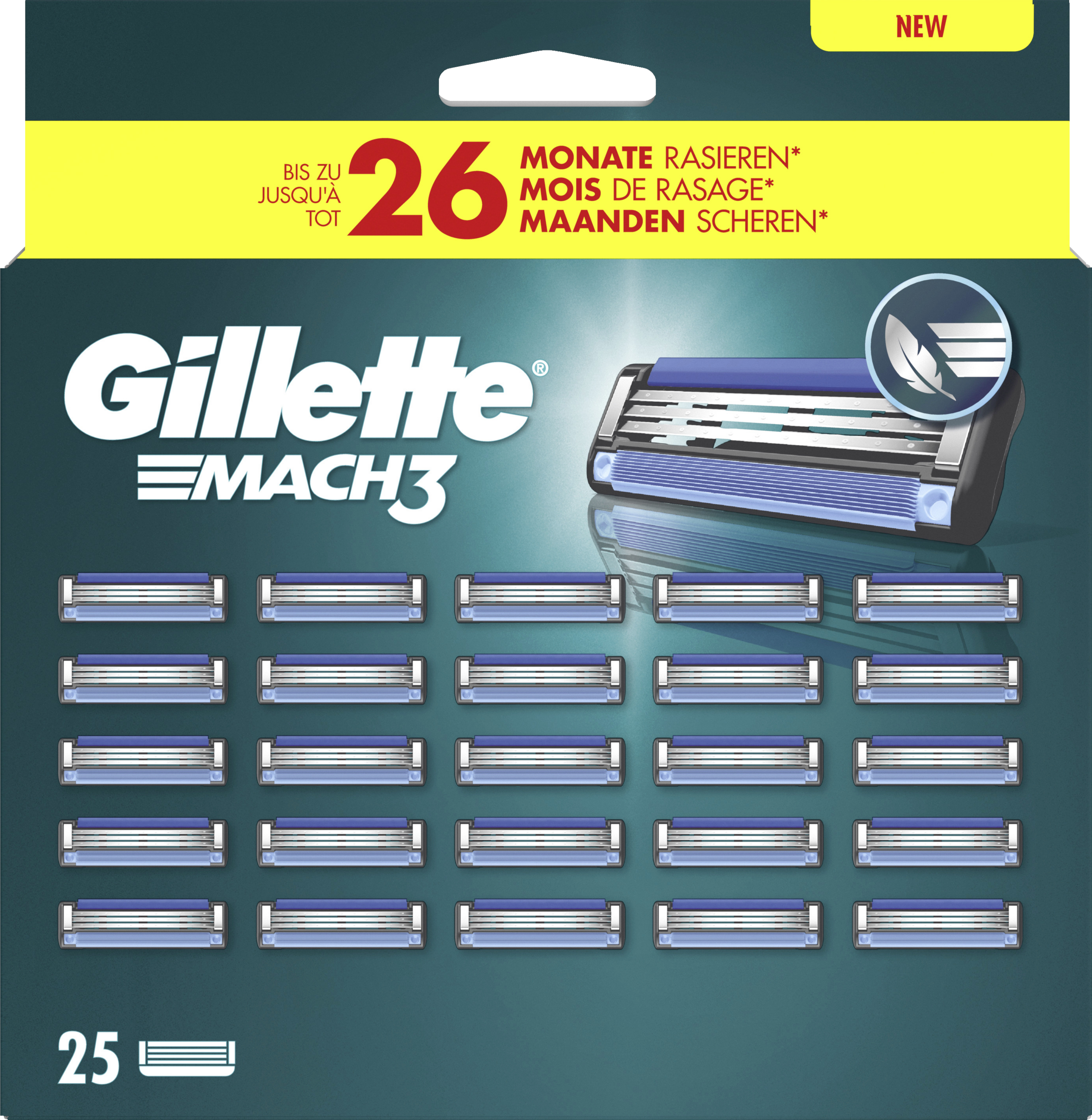 Gillette Mach3 Rasierklingen