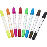 8er Set Fasermaler mit Stempel