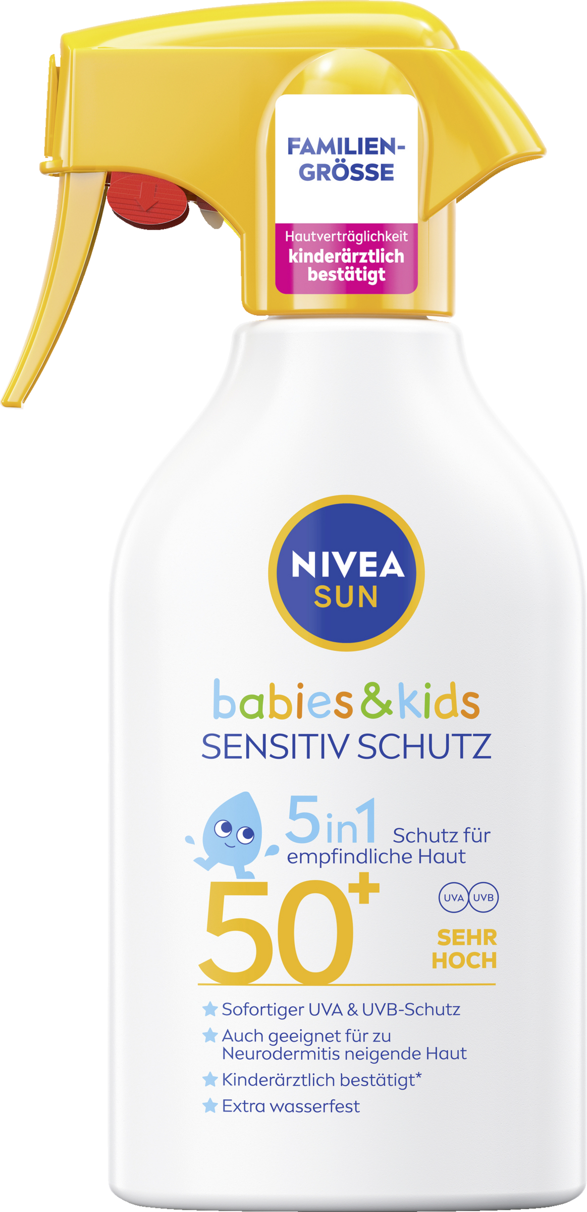 NIVEA SUN Babies & Kids sensitiv Schutz 5in1 LSF50+