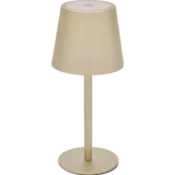 Akku-Tischleuchte Champagner, H 20 cm