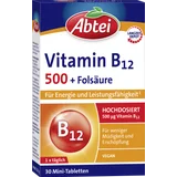 Vitamin B12 500 + Folsäure Mini-Tabletten