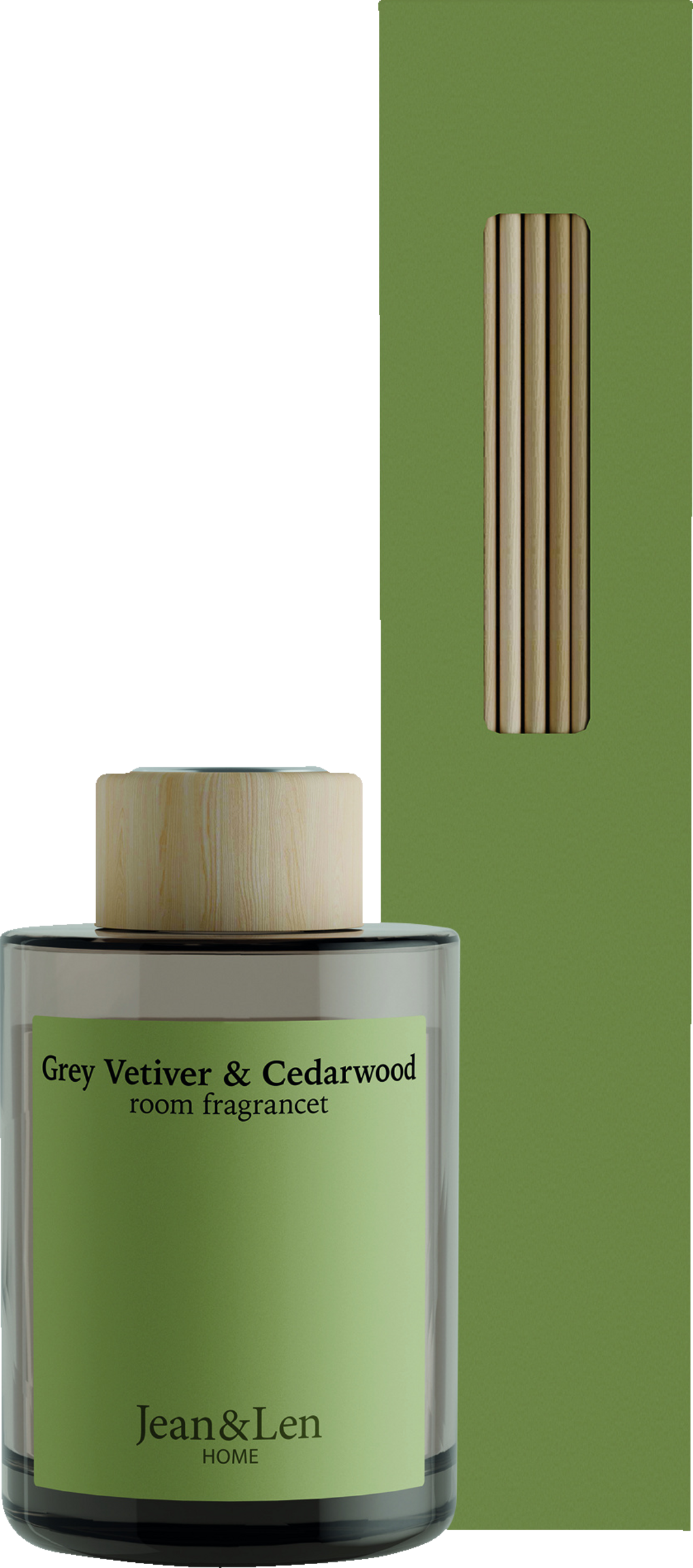 Jean&Len Raumduft Grey Vetiver & Cedarwood