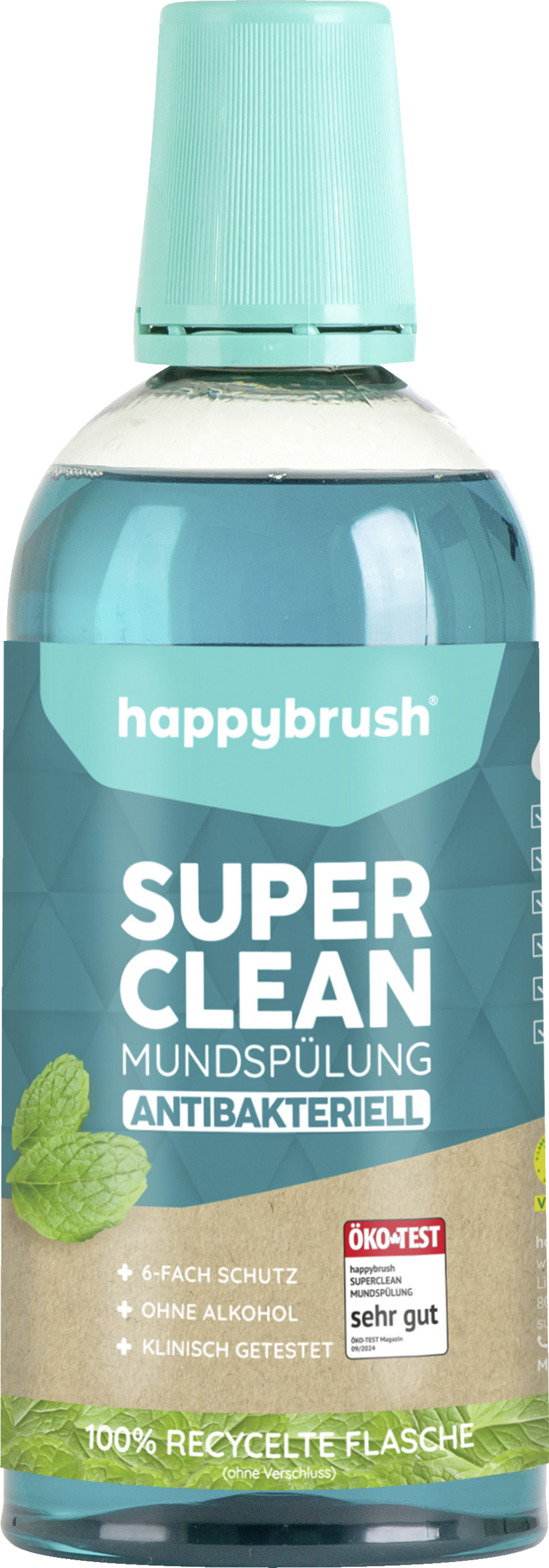 happybrush Mundspülung SuperClean