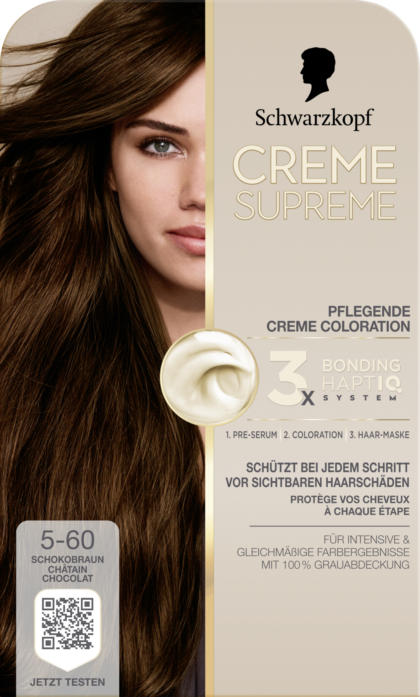 Pflegende Coloration 5-60 Schokobraun