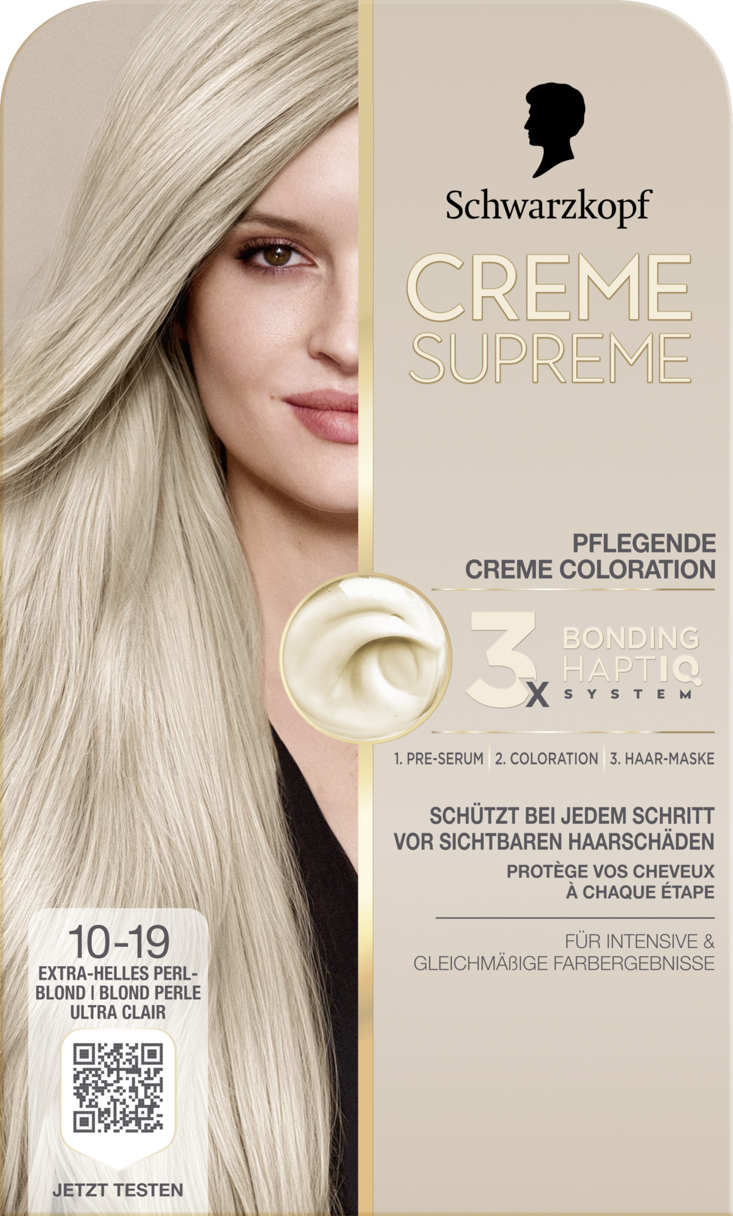 Pflegende Coloration 10-19 Extra-Helles Perlblond