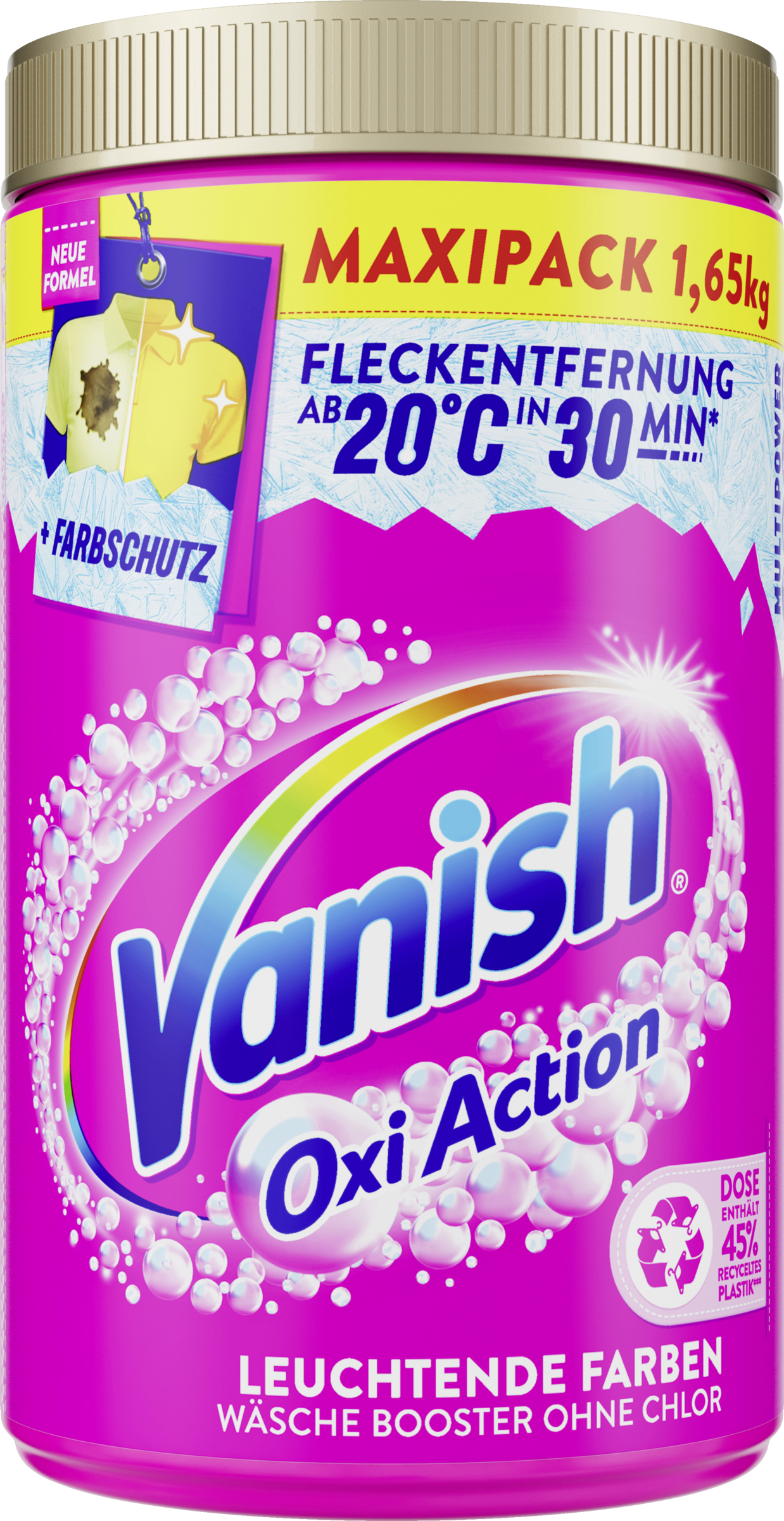 Vanish Oxi Action Pulver Pink Maxipack