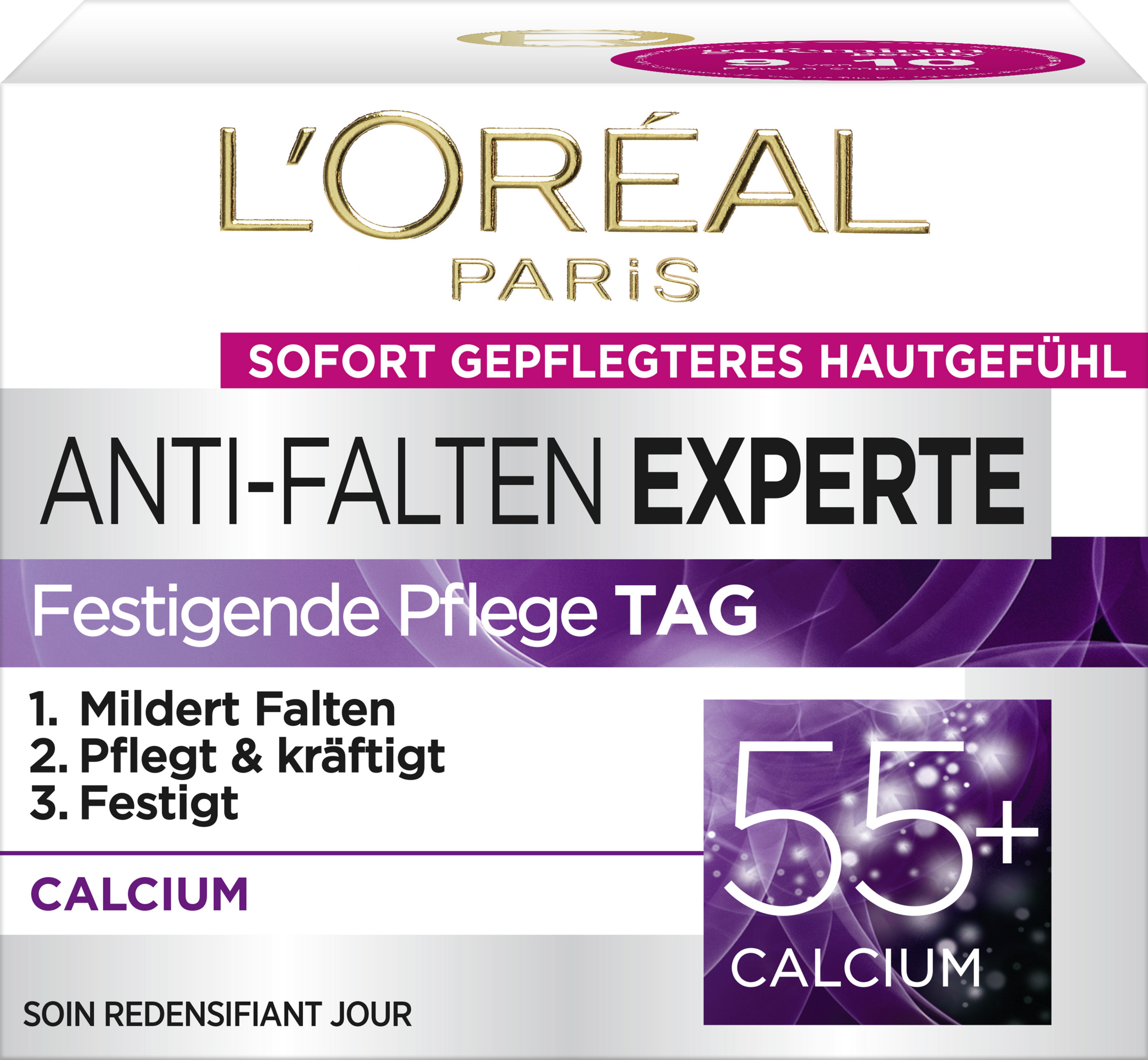 L’Oréal Paris Gesichtscreme Anti-Falten Experte 55+ Tagespflege