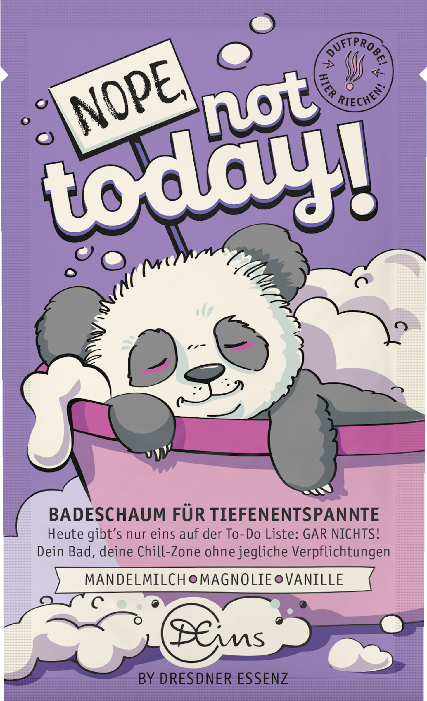 Dresdner Essenz Badeschaum Nope, not today