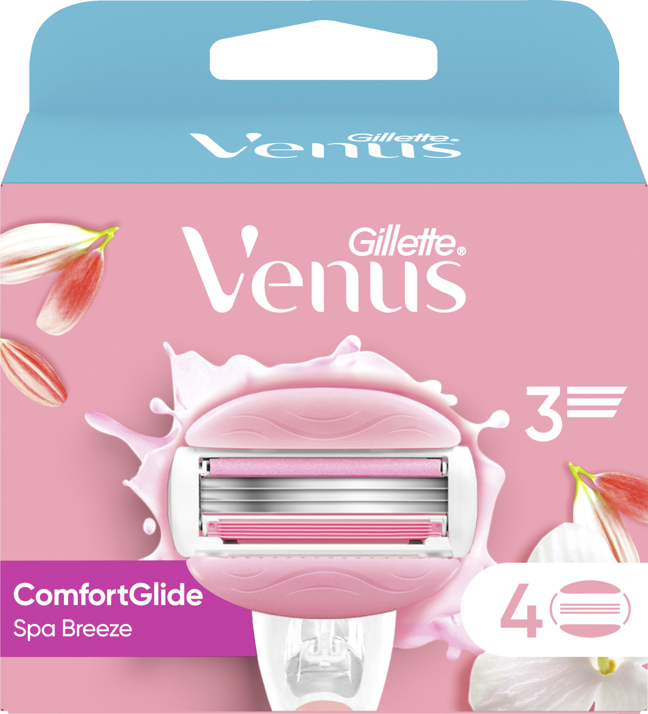 Gillette Venus Comfortglide Spa Breezew Rasierklingen