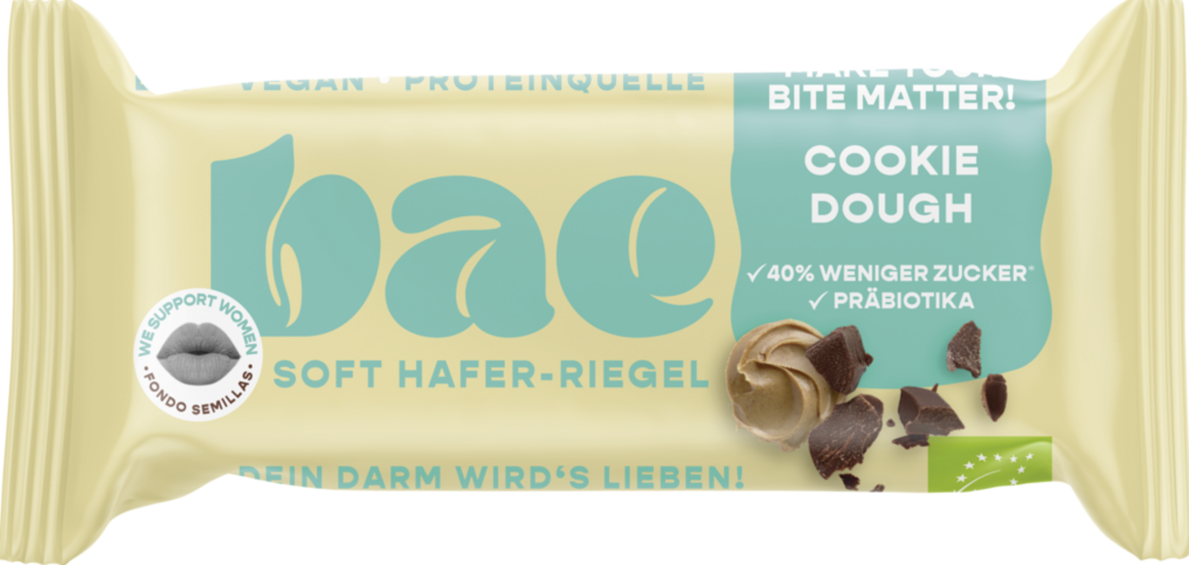 bae Bio Soft-Haferriegel Cookie Dough