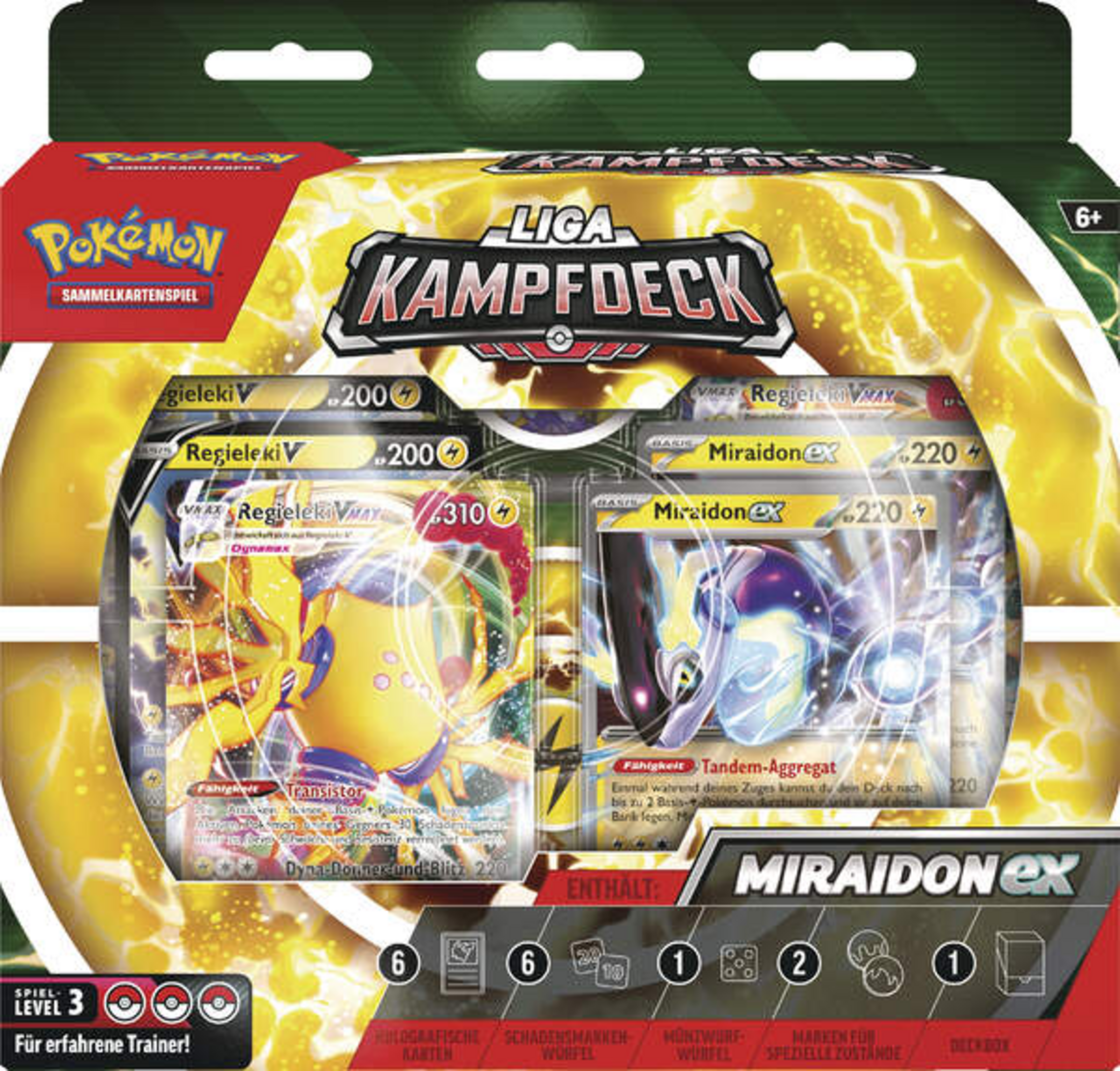 Amigo Pokémon-Sammelkartenspiel: Liga-Kampfdeck Miraidon-ex