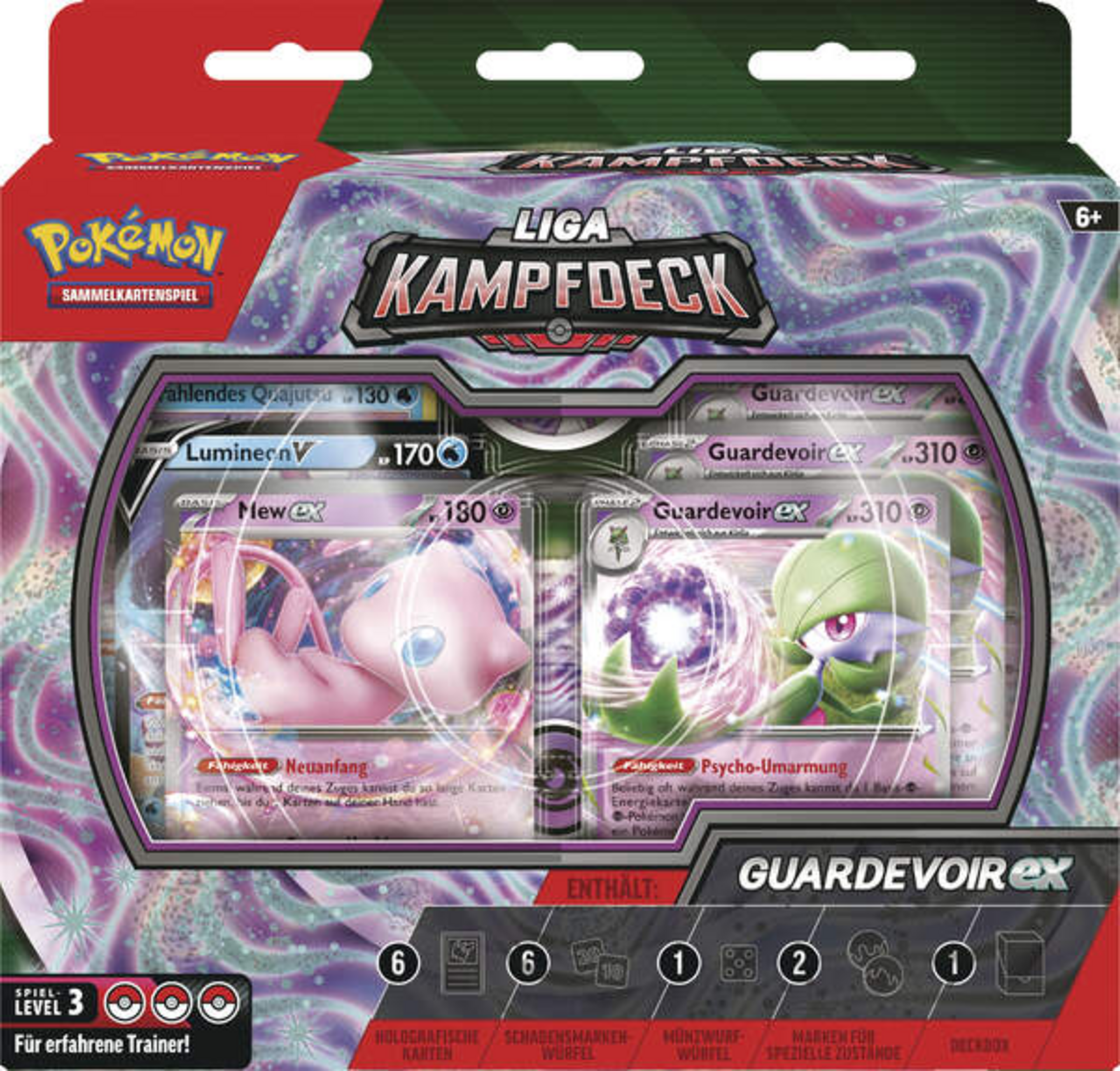 Amigo Pokémon-Sammelkartenspiel: Liga-Kampfdeck Guardevoir-ex