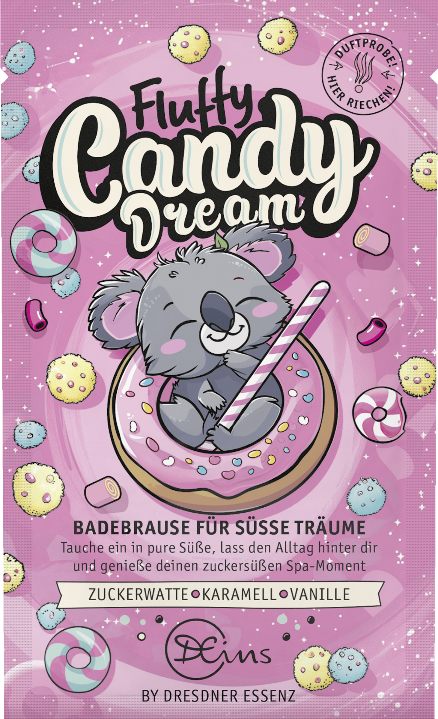 Dresdner Essenz Badeschaum Fluffy Candy Dream