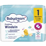 Babydream Premium Windeln Gr. 1 Newborn, 26 Stück, 2-5 Kg