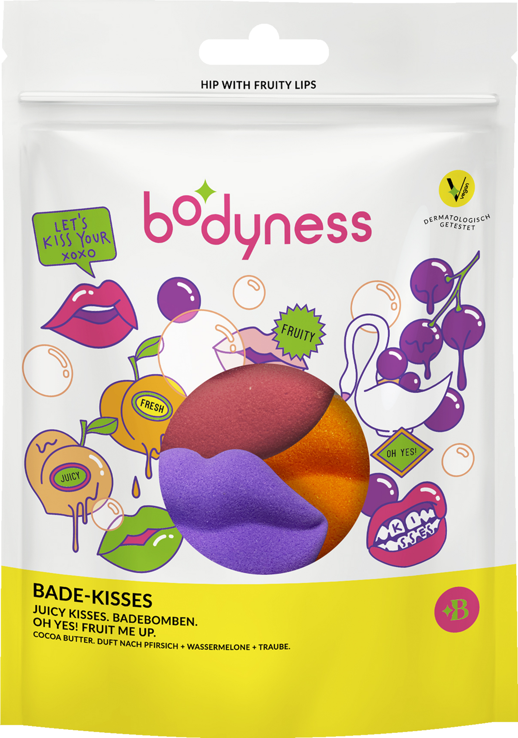 bodyness Badebomben Juicy Kisses