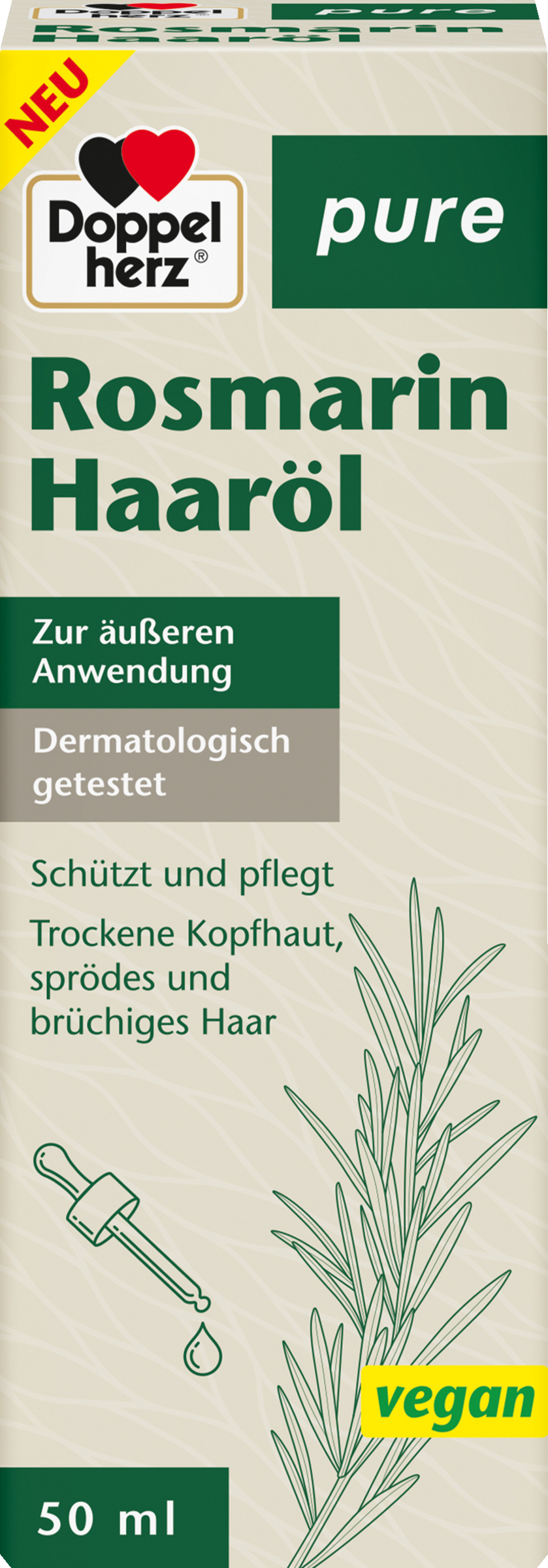 Doppelherz pure Rosmarin Haaröl