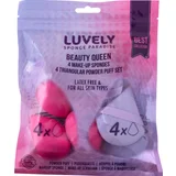 Beauty Queen - Make-up Sponges & Triangular Powder Puffs