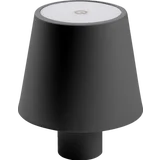 Akku Flaschenleuchte schwarz