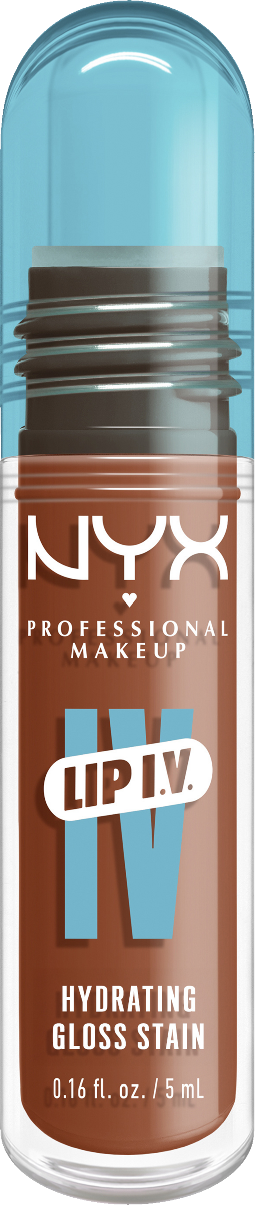 NYX Professional MakeUp Lip IV Gloss Stain Lipgloss Caramel Drip