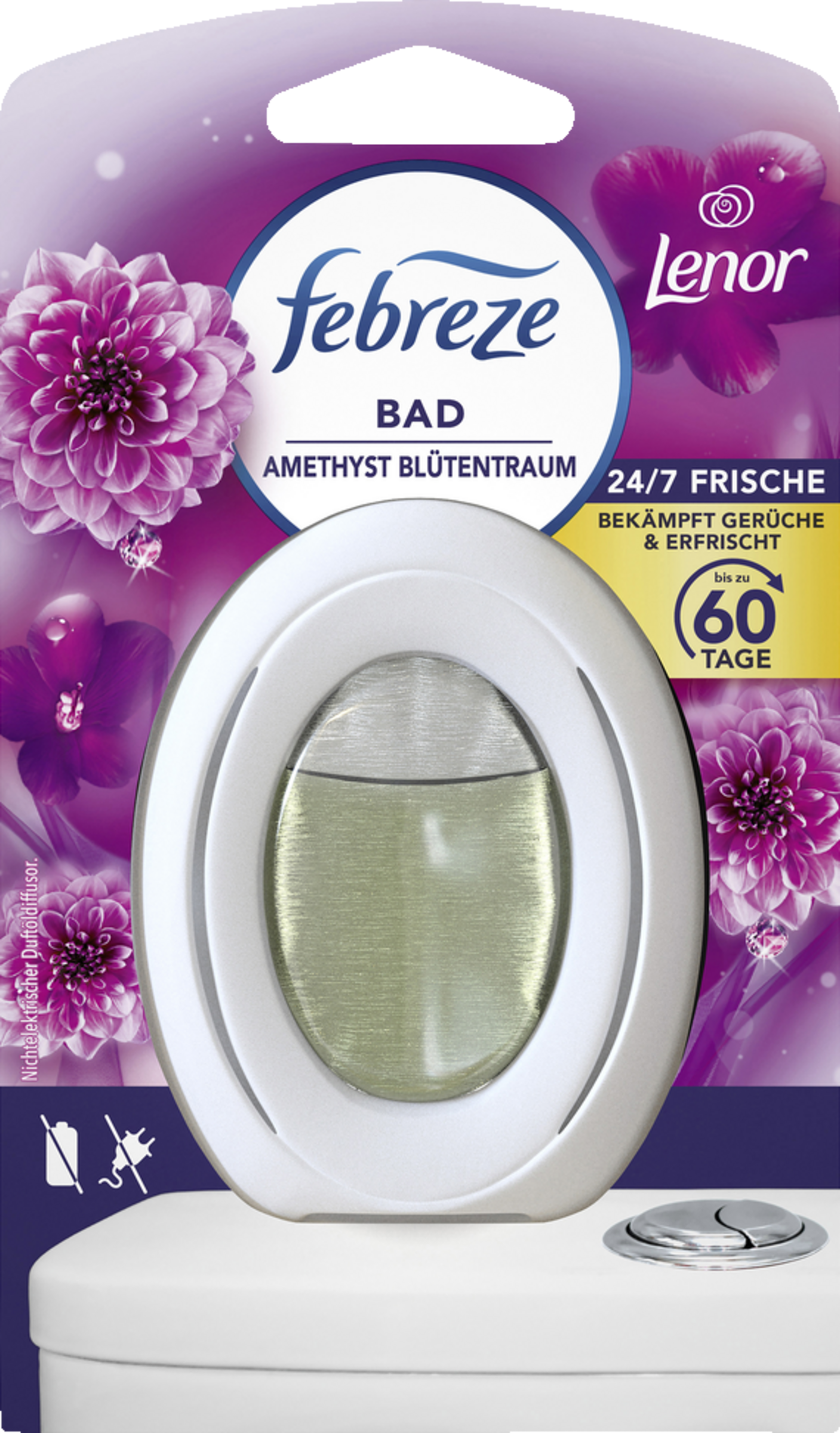 Bad Lufterfrischer Lenor Amethyst Blütentraum