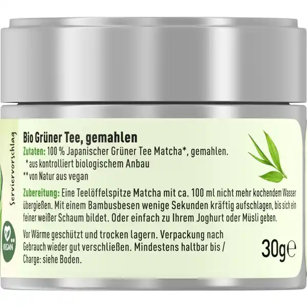 enerBiO Matcha Pulver Grüner Tee online kaufen | rossmann.de