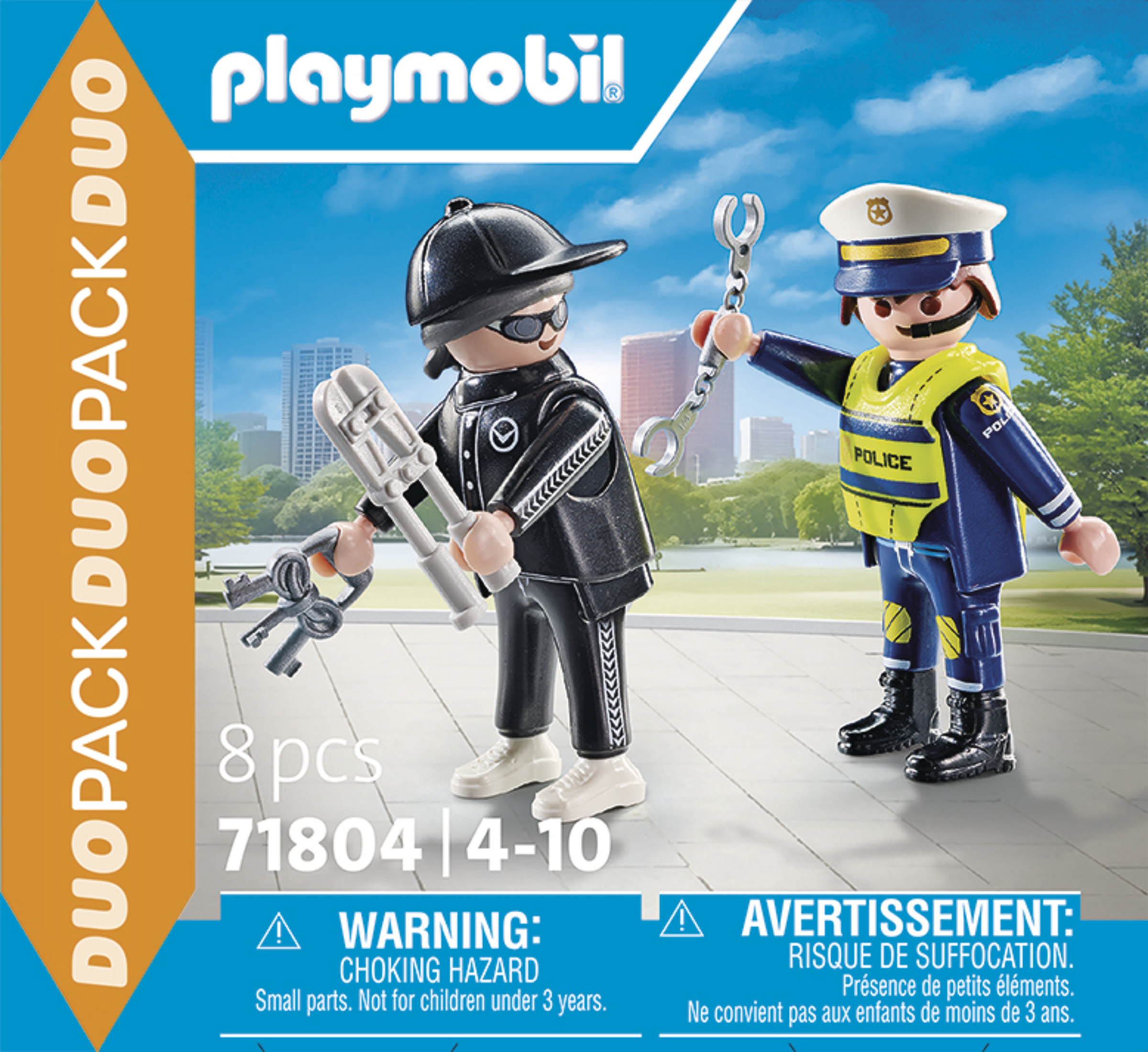 Playmobil 71804 DuoPack Polizist und Einbrecher