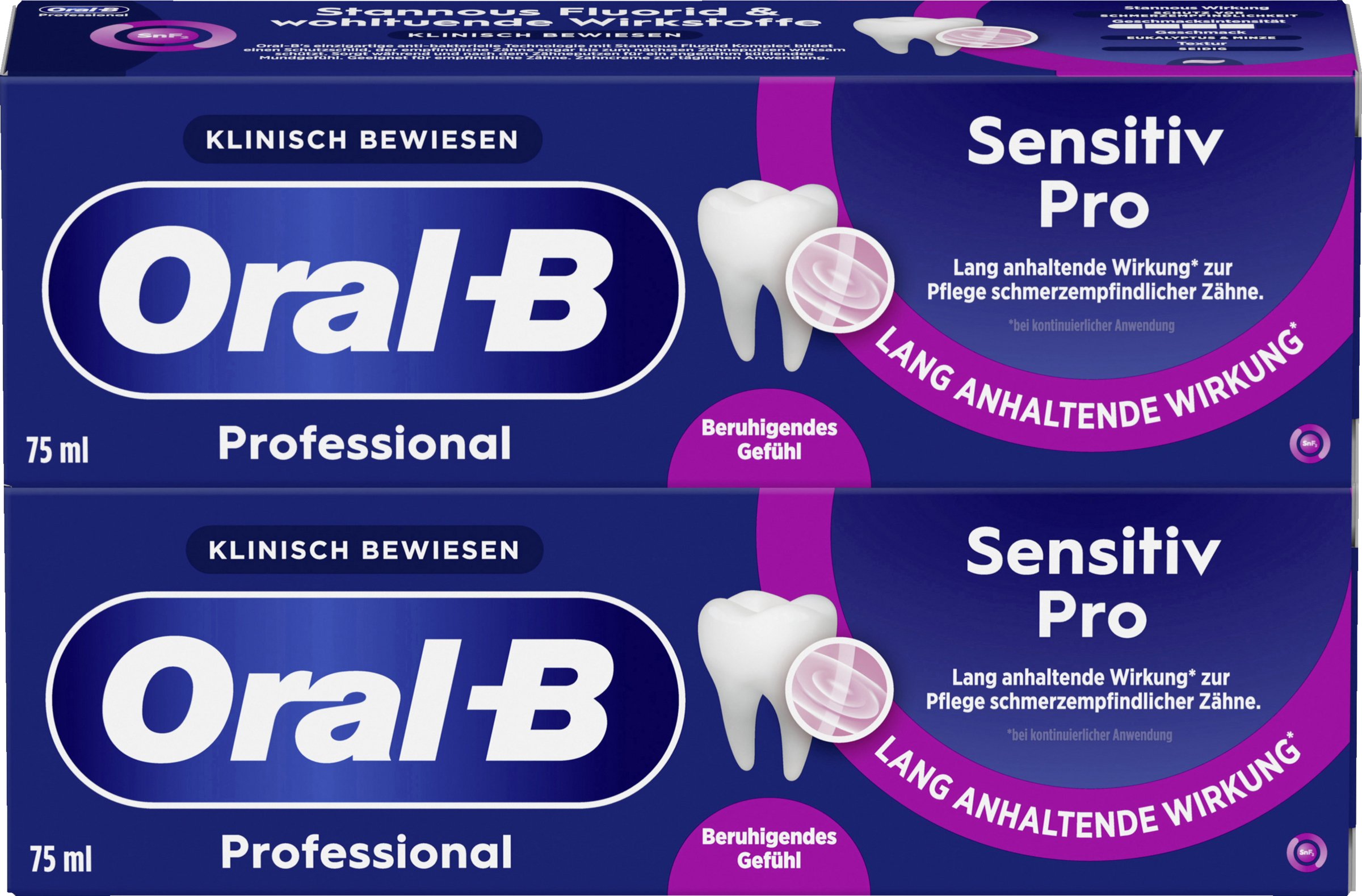 عبوة من قطعتين معجون أسنان Sensitiv Pro Duo