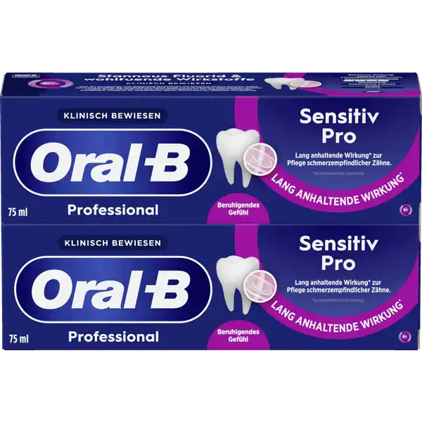 عبوة من قطعتين معجون أسنان Sensitiv Pro Duo