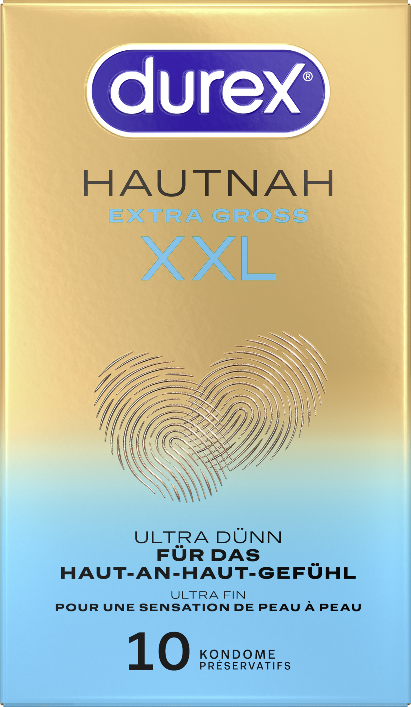 Durex Hautnah XXL Extra Gross Kondome