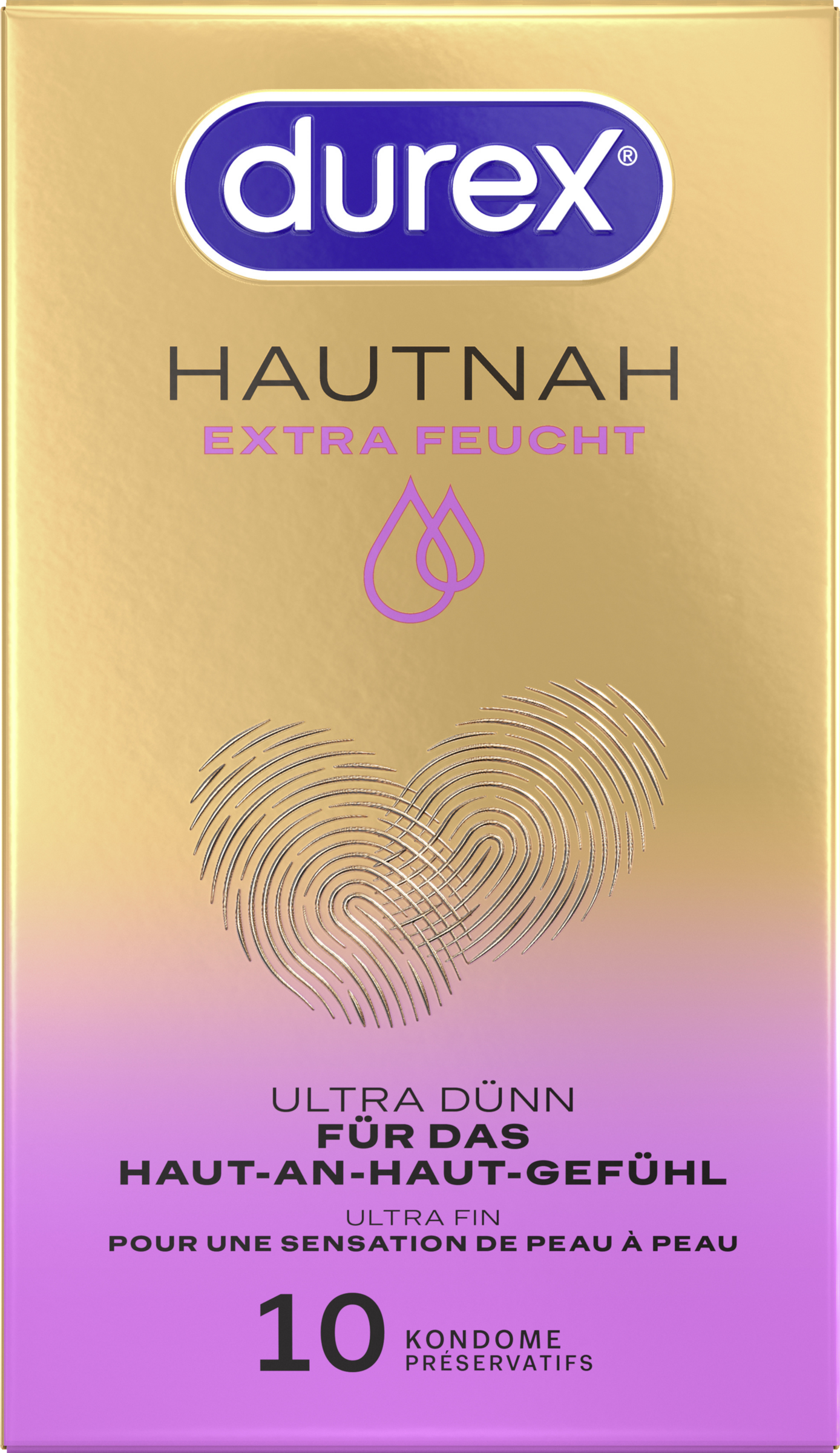 Durex Hautnah Extra Feucht Kondome