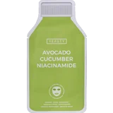 Tuchmaske Avocado, Gurke & Niacinamide