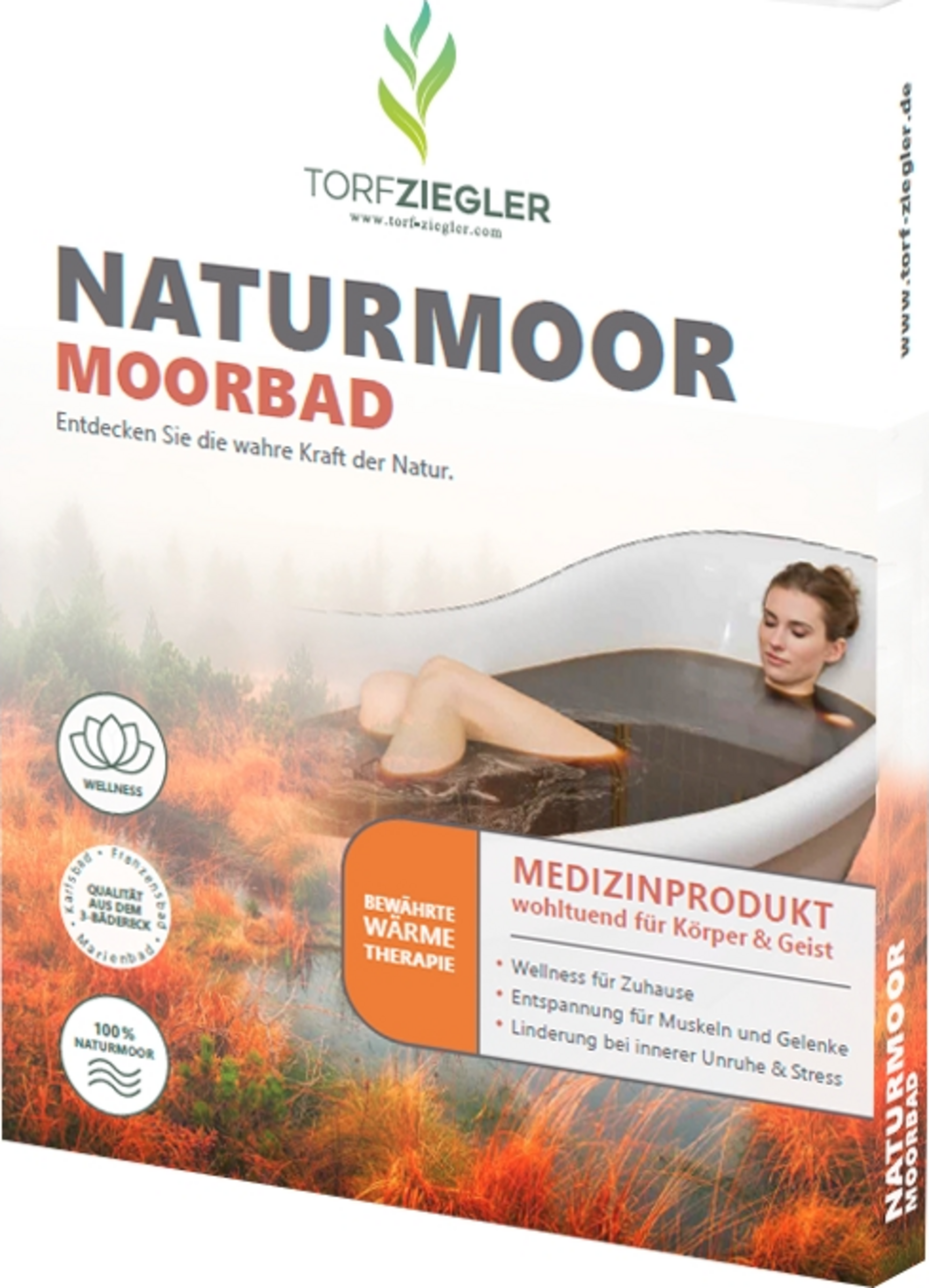 TORF ZIEGLER Naturmoor Moorbad