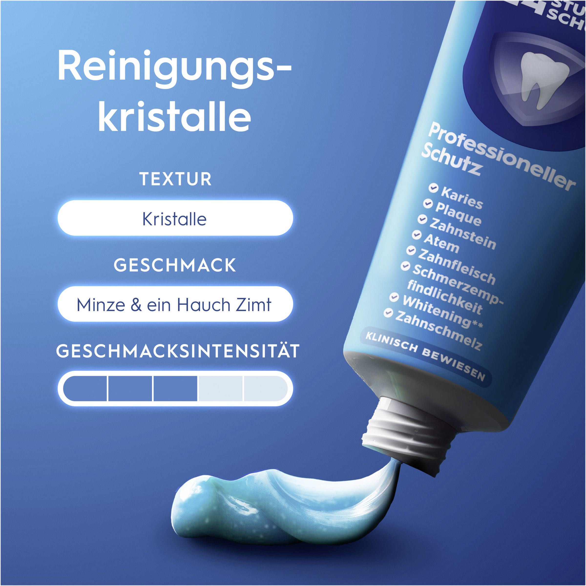 عبوة مزدوجة من معجون الأسنان Pro-Expert مع بلورات تنظيف 13